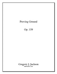 Proving Ground Orchestra sheet music cover Thumbnail